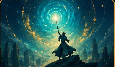 Fantasy ilustrace pro LorcaChecker
